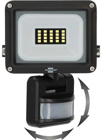 Brennenstuhl - LED Vonkajší reflektor so senzorom LED/10W/230V 6500K IP65