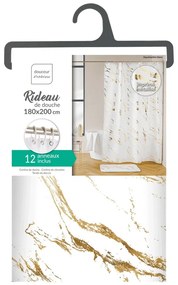 Sprchový záves 180x200 cm Aquamarbre – douceur d'intérieur