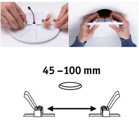 Paulmann 92388 - LED/8,5W IP44 Kúpeľňové podhľadové svietidlo VARIFIT 230V