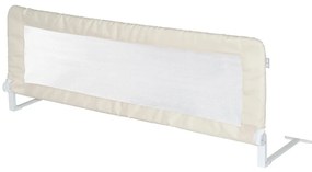 Bielo-béžová zábrana na posteľ 150 cm – Roba