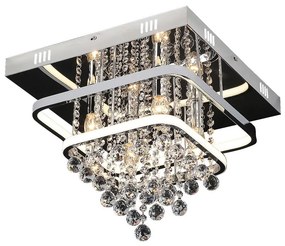 Rabalux 2239 - Krištáľový prisadený luster PALLAS LED/36W/230V + 4xE14/40W