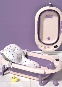 Skladacia detská vanička VAIANA Premium s poduškou a stojanom - viac farieb modrá