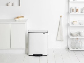 Brabantia BO pedálový kôš 60L biela