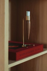 Audo Copenhagen Svietnik Umanoff Polished Brass/Walnut 20 cm