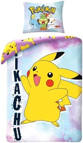 Bavlnené posteľné obliečky Pokémon Pikachu Legend - 100% bavlna - 70 x 90 cm + 140 x 200 cm