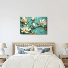 Obraz - 3D magnólia (90x60 cm)