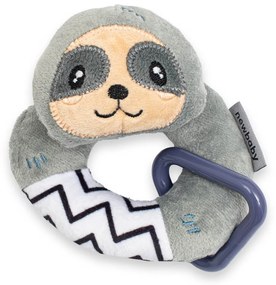 Detská plyšová hrkálka New Baby Sloth