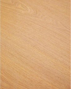 Okrúhly jedálenský stôl v dekore jaseňa ø 110 cm Indara – Kave Home