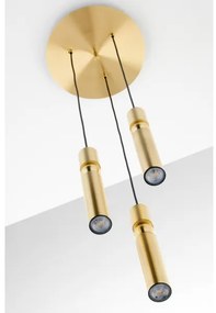 Jupiter 2019 - Luster na lanku ALAS 3xGU10/10W/230V zlatá