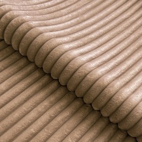 Hnedá menčestrová rohová pohovka (ľavý roh/do L) Marbeya – Ropez