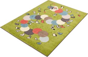 Detský koberec Funky Top Ivo zelený
