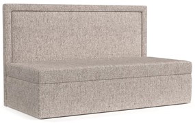 Svetlohnedá čalúnená jednolôžková posteľ 90x200 cm Scala – Maison de Rêve