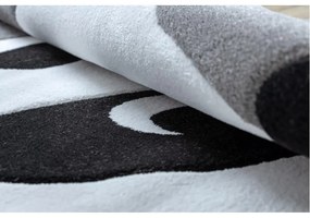 Detský kusový koberec Panda sivý 180x270cm