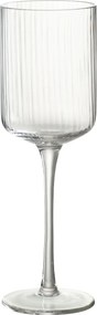 Pohárik na víno s vúbkovaním Ralph - Ø7*23cm / 370ml