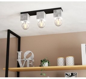 Eglo 43596 - Prisadený luster PRESTWICK 3xE27/40W/230V