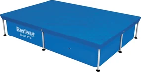 BESTWAY Krycia plachta pre bazén 221 x 150 cm, modrá 58103