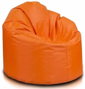 Sedací vak hruška Star ekokoža TiaHome - Oranžová