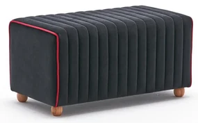Stolička Mabel Pouf Black