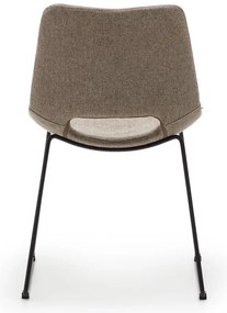 Svetlohnedé jedálenské stoličky v súprave 1 ks Zahara – Kave Home