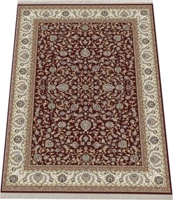 BE Koberec Anatolia Silk 66524 RED – červený obdĺžnikový Rozmer: 160x230 cm