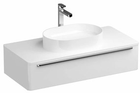 Kúpeľňová skrinka pod umývadlo Ravak SUD 110x53 cm biela X000001082