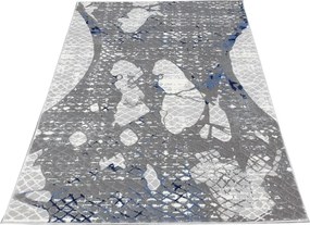 DC Koberec Texas 067 modrá sivá Rozmer: 140×190 cm