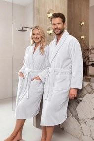 Froté župan PRESTIGE biely Veľkosť: XS