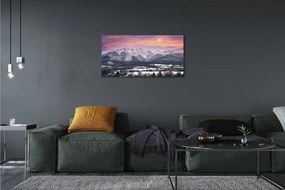 Obraz canvas horské zimné 120x60 cm