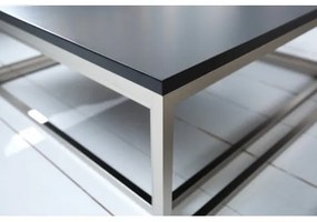 Konferenčný stôl 37118 75x75cm 2-Set Čierny - Komfort-nábytok