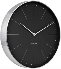 Dizajnové nástenné hodiny Karlsson 5681BK