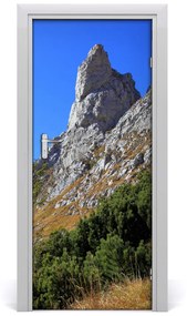 Fototapeta na dvere malý Giewont Tatry 75x205 cm