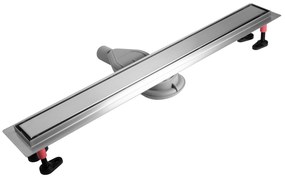 Rea NEOX Superflow, odtokový sprchový žľab 90 cm, brúsená oceľ, REA-G2708