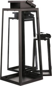 Set troch lampášov čierny LUC302 (3 ks)
