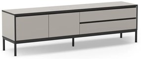Sivo-béžový TV stolík 180x55 cm Lorenza – Marckeric