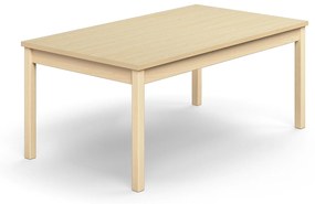 Stôl DECIBEL, 1400x800x590 mm, akustický HPL - breza