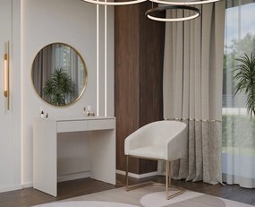 Toaletný stolík Micras 1 (kašmír). Akcia -20%. Vlastná spoľahlivá doprava až k Vám domov. 1132468