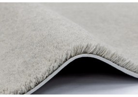 Krémovobiely vlnený koberec 133x190 cm Calisia M Smooth – Agnella