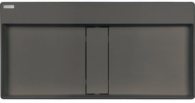 Deante Blur, granitové umývadlo na dosku 800x400x120 mm, antracitová metalíza, DEA-CQB_TU8S