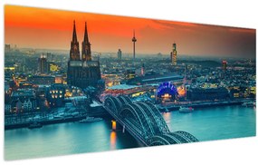 Obraz - Kolín nad Rýnom (120x50 cm)
