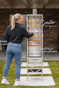 KAISER KAISEROVA PRESKLENÁ '125' izolovaná udiareň na drevo