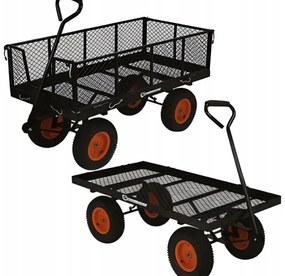Multifunkčný záhradný vozík 3v1 s nosnosťou 200 kg