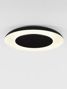 LED stmievateľné čierno-biele dizajnové stropné svietidlo Epos 60