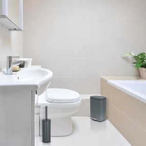 Spirella Pedálový odpadkový kôš Akira 5 l, matná sivá