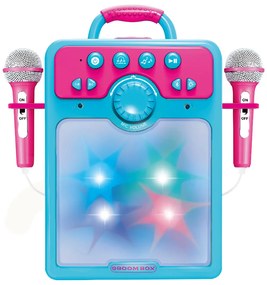 Hračkárska sada karaoke s dvoma mikrofónmi