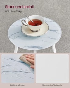 Príručný elegantný stolík LET287W59