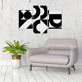 Obraz - Geometrická abstrakcia N⁰2 (90x60 cm)