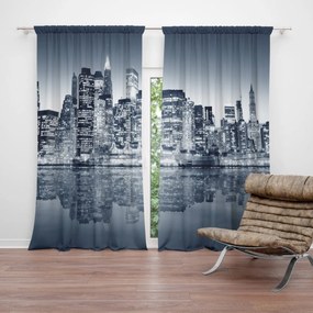 Sablio Záves Nočný New York: 2 ks 140x250 cm