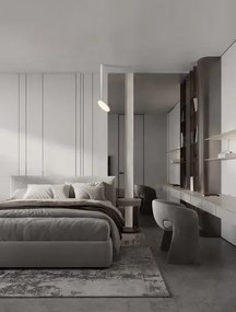 LED biele moderný luster Ekei