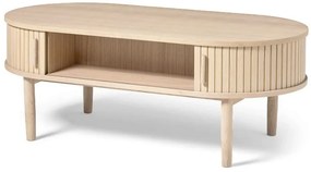 Dizajnový konferenčný stolík Palomino 120 cm biely dub