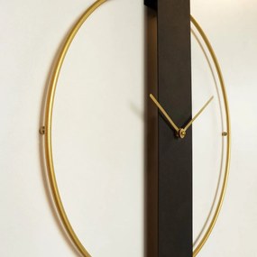Nástenné hodiny Future APS119, Black, 49 x 54 cm
